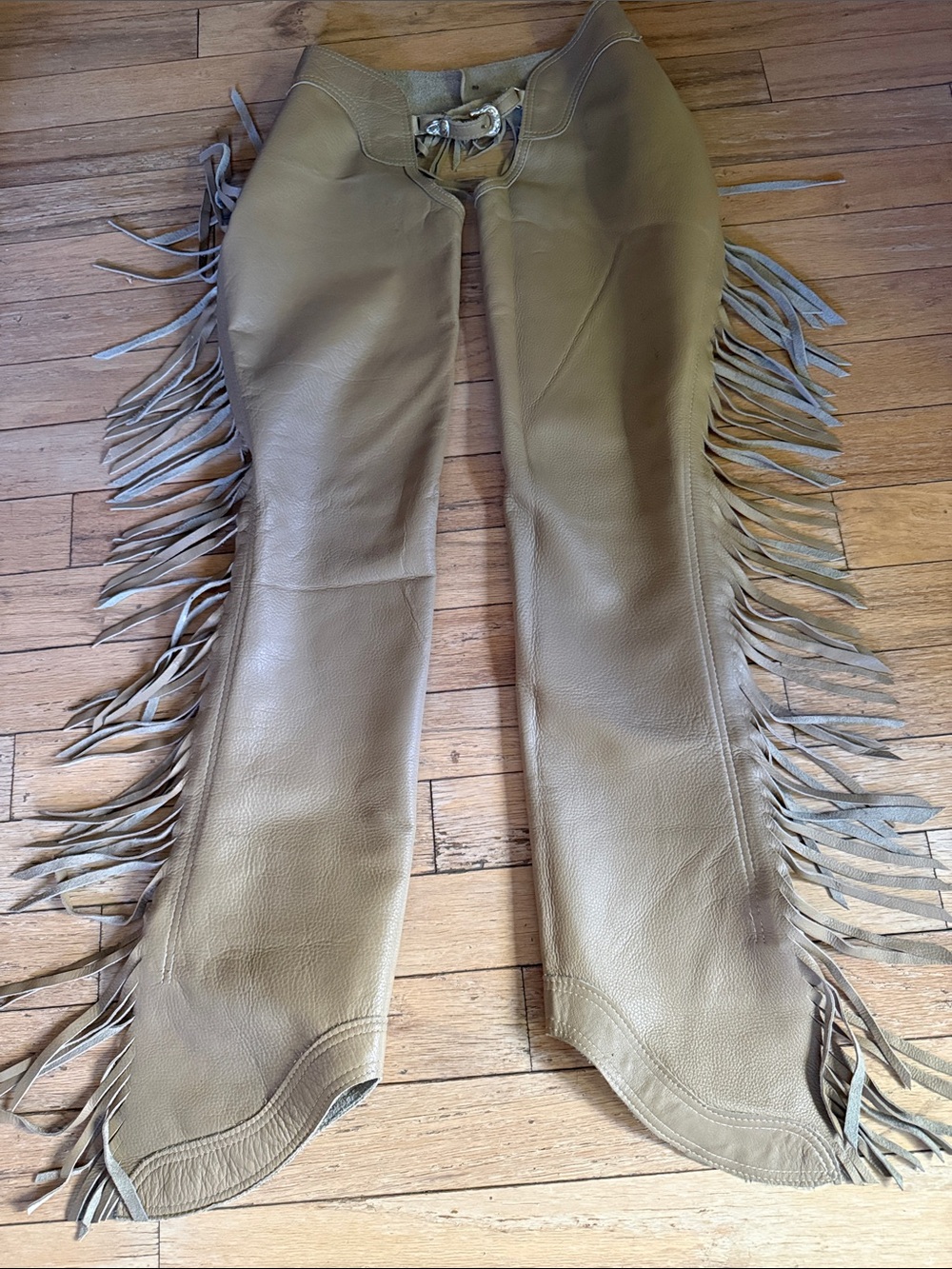 Tan Leather show Chaps